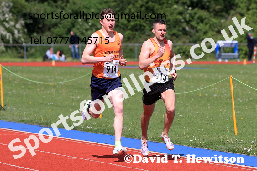 800 metres, 2026 North Eastern Track and Field Champs, Shildon, County Durham. Photo: David T. Hewitson/Sports for All Pics